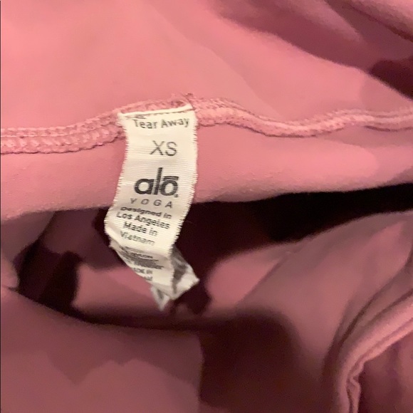 Alo Goddess Leggings - lavender/mauve and gray XS - Picture 3 of 4